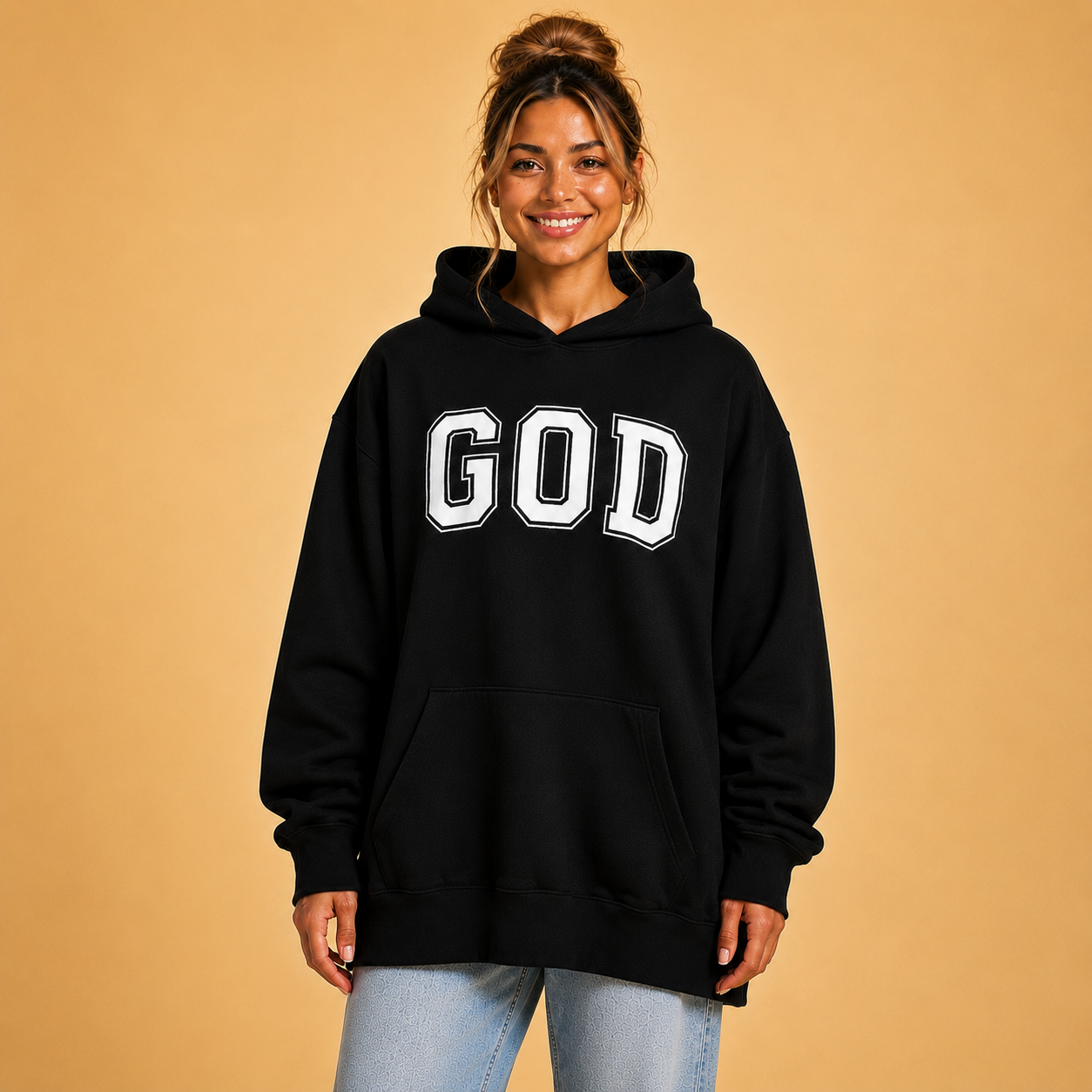 GOD Oversized Heavyweight Hoodie