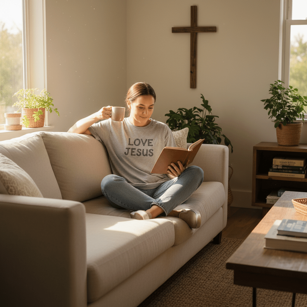 Love Jesus T-Shirt - Inspirational Faith-Based Graphic Tee